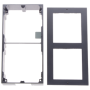 Rama montaj aparent, 2 module, pentru Interfon modular - HIKVISION DS-KD-ACW2