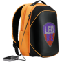 Prestigio LEDme MAX backpack, animated backpack with LED display, Nylon+TPU material, connection via bluetooth, Dimensions 42*31