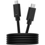CANYON Type C USB3.1 standard cable, PD3.0 100W, with full feature(video, audio, data transmission and PD charging), OD 4.8mm, c