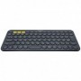 LOGITECH Bluetooth Keyboard K380 Multi-Device - INTNL - US International Layout - DARK GREY