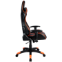 Gaming chair, PU leather, Cold molded foam, Metal Frame, Top gun mechanism, 90-165 dgree, 2D armrest, Class 4 gas lift, Nylon 5 