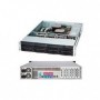 Supermicro server chassis CSE-825TQC-R802LPB, 2U, Dual and Single Intel and AMD CPUs, 3 x 80mm Hot-swap PWM Fans, 8 x 3.5" hot-s