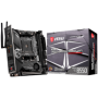 MSI Main Board Desktop MPG B550I GAMING EDGE WIFI (AM4, 2xDDR4,1xPCI-Ex16,2xM.2,4xSATA3,2xUSB3.2 Gen2,5xUSB3.2 Gen1, 4xUSB2.0,Wi