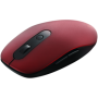 Canyon 2 in 1 Wireless optical mouse with 6 buttons, DPI 800/1000/1200/1500, 2 mode(BT/ 2.4GHz), Battery AA*1pcs, Red, silent sw