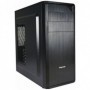 Segotep S3 Black 500W, SECC Steel ATX Mid Tower Case, cu sursa ATX 500W (montata sus), interior vopsit negru, 1x5.25” (extern), 