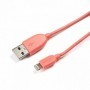 SERIOUX APPLE MFI CABLE 1M PINK 02