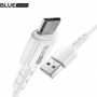 Cablu USB/MicroUSB BLUE BDU01 1m Alb