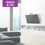 65" Swivel and Tilt Patented TV 13" Wall