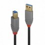 Cablu Lindy 5m USB 3.0 Typ A to B, Anthr
