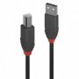 Cablu Lindy 3m USB 2.0 Type A to B Anthr