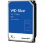 HDD Desktop WD Blue CMR (3.5'', 8TB, 128MB, 5640 RPM, SATA 6Gbps)
