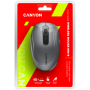 Canyon 2 in 1 Wireless optical mouse with 6 buttons, DPI 800/1000/1200/1500, 2 mode(BT/ 2.4GHz), Battery AA*1pcs, Grey, 65.4*112