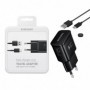 SAMSUNG 15W USB-A Charger w/Cable BK