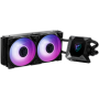 MSI MPG CORELIQUID K240 V2 Liquid Cooler, 2X ARGB FAN, ARGB BLOCK,COLOR BOX, LGA 1150/1151/1155/1156/1200/1700, LGA 1366/2011/20
