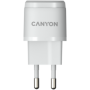 Canyon, PD 20W Input: 100V-240V, Output: 1 port charge: USB-C:PD 20W (5V3A/9V2.22A/12V1.66A) , Eu plug, Over- Voltage ,  over-he