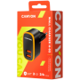CANYON H-02 Universal 2xUSB AC charger (in wall) with over-voltage protection, Input 100V-240V, Output 5V-2.1A , with Smart IC, 