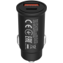 Canyon, PD 30W/QC3.0 18W Pocket size car charger  with 1-USB A+ 1-USB-C Input: DC12V-24V, Output: USBC: PD30W( 5V3A/9V3A/12V2.5A