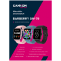 CANYON Smart watch, 1.69inches TFT full touch screen, Zinic+plastic body, IP67 waterproof, multi-sport mode, compatibility with 