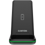 CANYON WS- 304, Foldable  3in1 Wireless charger, with touch button for Running water light, Input 9V/2A,  12V/1.5AOutput 15W/10W