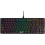CANYON Cometstrike TKL GK-50, 87keys Mechanical keyboard, 50million times life, with VS11K30A solution, GTMX red switch, Rainbow