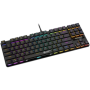 CANYON Cometstrike TKL GK-50, 87keys Mechanical keyboard, 50million times life, with VS11K30A solution, GTMX red switch, Rainbow
